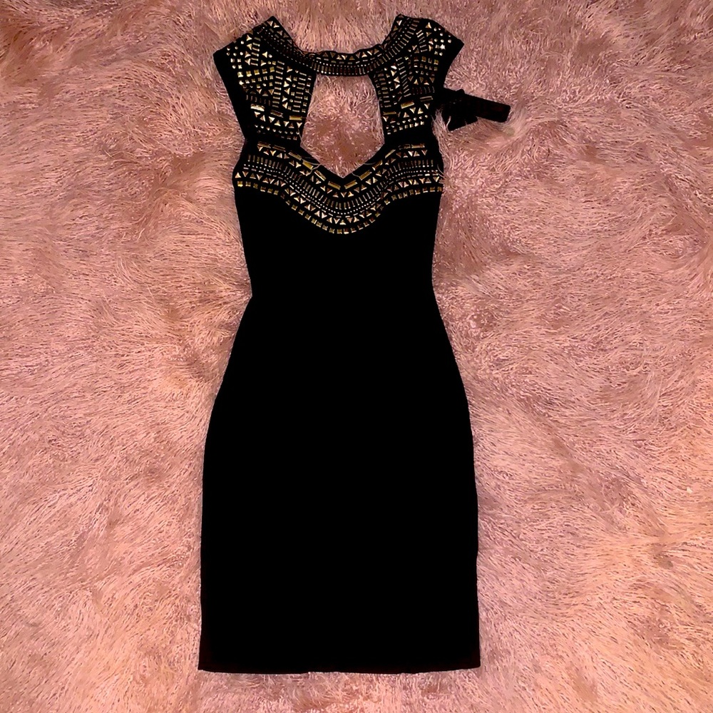 Bebe Goddess Bandage dress new